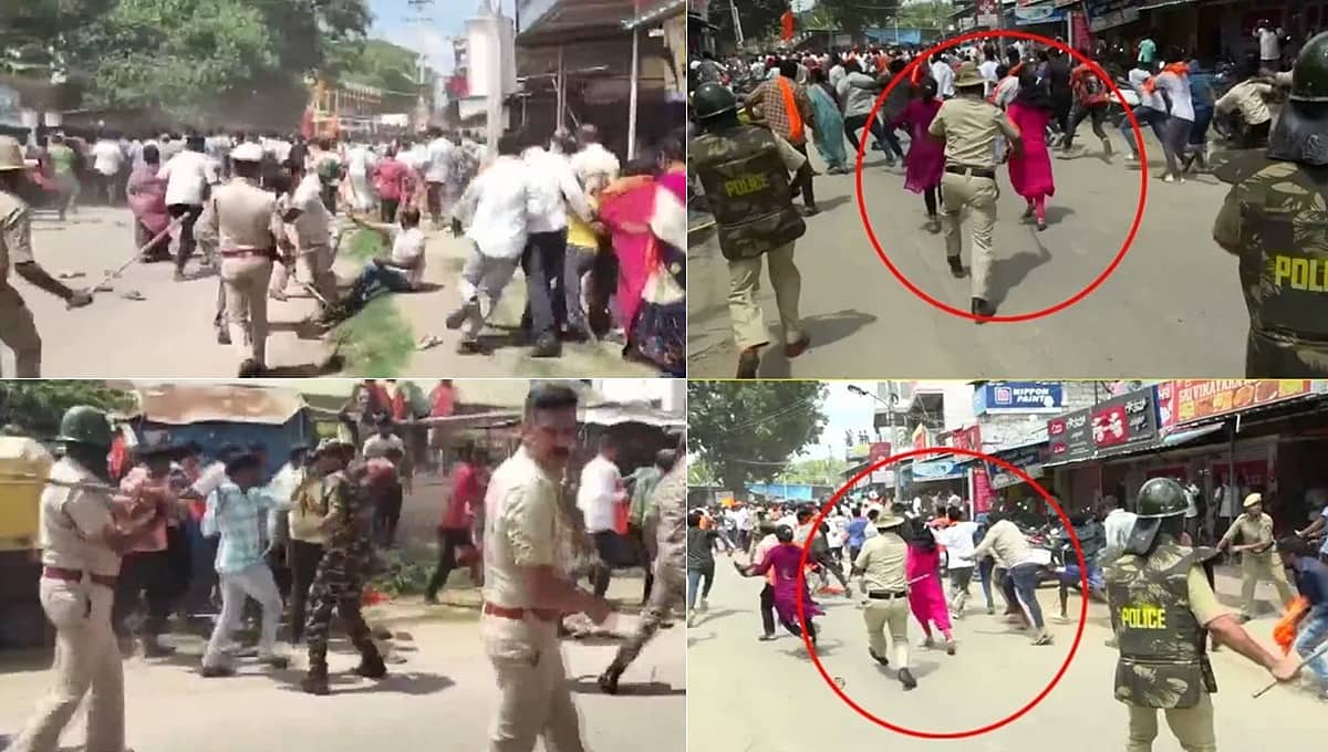 ಮದ್ದೂರಿನಲ್ಲಿ ಪ್ರತಿಭಟನೆ ವೇಳೆ ಪೊಲೀಸರಿಂದ ಲಾಠಿಚಾರ್ಜ್; 21 ಮಂದಿ ಬಂಧನ; Video