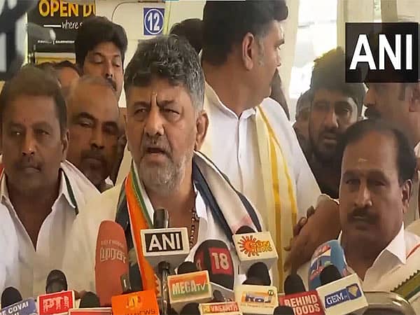 ಶಾಸಕ ಸತೀಶ್ ಸೈಲ್ ಬಂಧನ: 'ED ಕಾಂಗ್ರೆಸ್ ಶಾಸಕರನ್ನು ಮಾತ್ರ ಗುರಿಯಾಗಿಸಿಕೊಂಡಿದೆ'; ಡಿ.ಕೆ ಶಿವಕುಮಾರ್