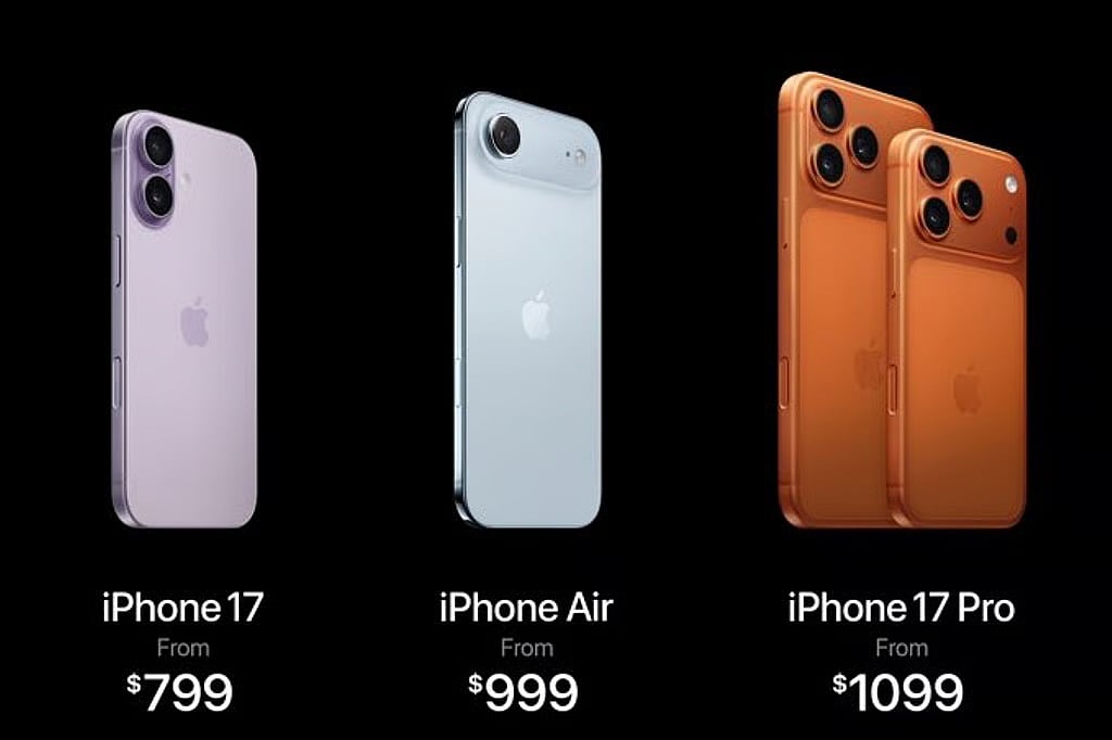 Apple: iPhone 17 ಸರಣಿ ಬಿಡುಗಡೆ; A19 ಪ್ರೊ ಚಿಪ್, 48 MP ಕ್ಯಾಮೆರಾ, ಹೆಚ್ಚು ಸಾಮರ್ಥ್ಯದ ಬ್ಯಾಟರಿ ಅನಾವರಣ