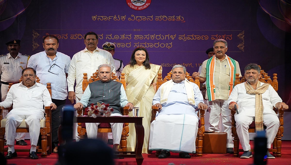 ವಿಧಾನ ಪರಿಷತ್ ನೂತನ ಸದಸ್ಯರು ಪ್ರಮಾಣ ವಚನ ಸ್ವೀಕಾರ