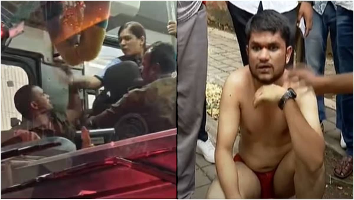 ಬೆಂಗಳೂರು: ಮಹಿಳೆ ಮೇಲೆ ಹಲ್ಲೆ; BMTC ಡ್ರೈವರ್ ತಾತ್ಕಾಲಿಕ ವಜಾ; ಮುತ್ತಿಕ್ಕುವಂತೆ ಪೀಡಿಸಿದ ಚಾಲಕ ಆರೀಫ್ಗೆ ಧರ್ಮದೇಟು! Video