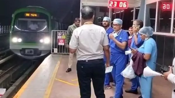 Bengaluru Metro ಮತ್ತೊಂದು ದಾಖಲೆ: ಕೇವಲ 20 ನಿಮಿಷದಲ್ಲಿ ಜೀವಂತ ಹೃದಯ ರವಾನೆ! Video