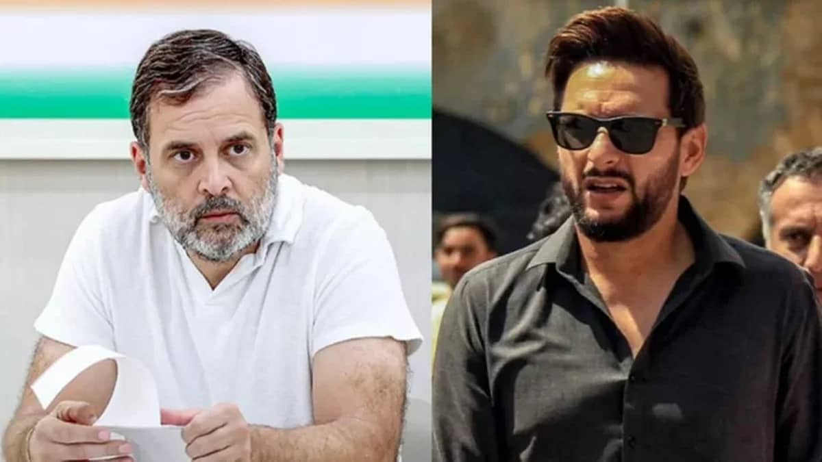 BJP ಅಧಿಕಾರದಲ್ಲಿರಲು ಧರ್ಮ ರಾಜಕಾರಣ ಮಾಡುತ್ತೆ, Rahul Gandhi ಒಳ್ಳೆಯ ವ್ಯಕ್ತಿ: Shahid Afridi