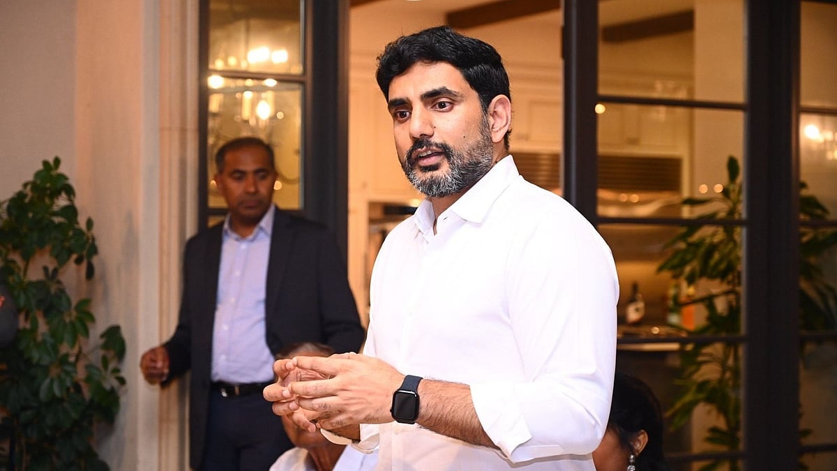 ಆಂಧ್ರ vs ಕರ್ನಾಟಕ: 'ಆಂಧ್ರ ಪ್ರದೇಶದ ಹೂಡಿಕೆಗಳೂ ಖಾರ, ನೆರೆಹೊರೆಯವರ ಹೊಟ್ಟೆ ಉರಿಯುತ್ತಿದೆ'; ಕರ್ನಾಟಕ ಕುರಿತು ನಾರಾ ಲೋಕೇಶ್ ವ್ಯಂಗ್ಯ!