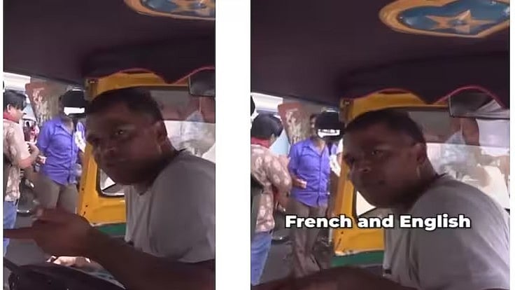 ಭಾರತದಲ್ಲಿ ನಿರರ್ಗಳವಾಗಿ 'ಫ್ರೆಂಚ್' ಮಾತನಾಡುವ ಆಟೋ ಡ್ರೈವರ್; ದಂಗಾದ ಅಮೆರಿಕ ಪ್ರಜೆ! VIDEO ವೈರಲ್