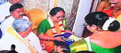 ದಸರಾ ಉದ್ಘಾಟನೆಗೆ ಮುನ್ನ ಚಾಮುಂಡಿ ದೇವಿಗೆ ವಿಶೇಷ ಪೂಜೆ: ಸಿಎಂ ಸಿದ್ದರಾಮಯ್ಯ, ಸಾಹಿತಿ ಬಾನು ಮುಷ್ತಾಕ್ ಭಾಗಿ