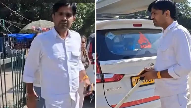 Uttar Pradesh: ಯೋಗಿ ನಾಡಲ್ಲಿ ಮಹಿಳೆಯರಿಗೆ ಇಲ್ವಾ ರಕ್ಷಣೆ? ನಡು ರಸ್ತೆಯಲ್ಲಿ 'ರಾಡ್' ಹಿಡಿದು ಹಲ್ಲೆಗೆ ಮುಂದಾದ ಉಬರ್ ಡ್ರೈವರ್! Video