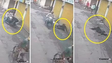 Indore: ಮಾಜಿ ಪ್ರೇಯಸಿಗೆ ಸ್ಕೂಟರ್ ನಿಂದ ಗುದ್ದಿದ ಪಾಗಲ್ ಪ್ರೇಮಿ, Video
