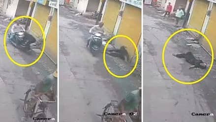 Indore: ಮಾಜಿ ಪ್ರೇಯಸಿಗೆ ಸ್ಕೂಟರ್ ನಿಂದ ಗುದ್ದಿದ ಪಾಗಲ್ ಪ್ರೇಮಿ, Video