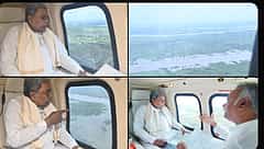 'ಹೆಲಿಕಾಪ್ಟರ್ ಸಿದ್ದರಾಮಯ್ಯ':  ರಸ್ತೆಯಲ್ಲಿ ಹೋದ್ರೆ ಜನರ ಘೇರಾವ್ ಭಯದಿಂದ ವೈಮಾನಿಕ ಸಮೀಕ್ಷೆ ನಡೆಸಿದ್ರಾ? ಬಿಜೆಪಿ