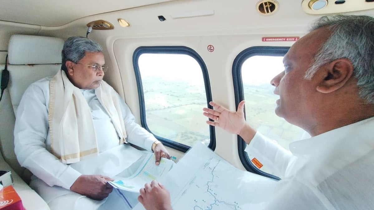ಪ್ರವಾಹಕ್ಕೆ ಕಲ್ಯಾಣ ಕರ್ನಾಟಕ ತತ್ತರ: ವೈಮಾನಿಕ ಸಮೀಕ್ಷೆ ನಡೆಸಿ, ಅಧಿಕಾರಿಗಳಿಂದ ಮಾಹಿತಿ ಪಡೆದ ಸಿಎಂ; Video