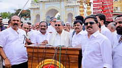 ಈ ಬಾರಿ 'ಮೈಸೂರು ದಸರಾ' ಯಶಸ್ವಿ; ಬೆಳೆ ಹಾನಿಯಾದ ಎಲ್ಲ 10 ಲಕ್ಷ ಹೆಕ್ಟೇರ್ ಗೂ ಸಮೀಕ್ಷೆ ನಂತರ ಪರಿಹಾರ: ಸಿಎಂ ಸಿದ್ದರಾಮಯ್ಯ
