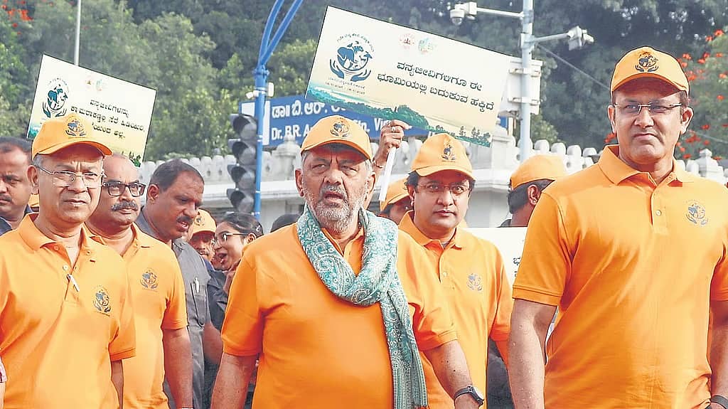 ಗಿಡಗಳ ನೆಡಿ, ಮರಗಳ ದತ್ತು ಪಡೆಯಿರಿ, ಹಸಿರು ಹೊದಿಕೆ ರಕ್ಷಿಸಿ: DCM ಡಿ.ಕೆ ಶಿವಕುಮಾರ್