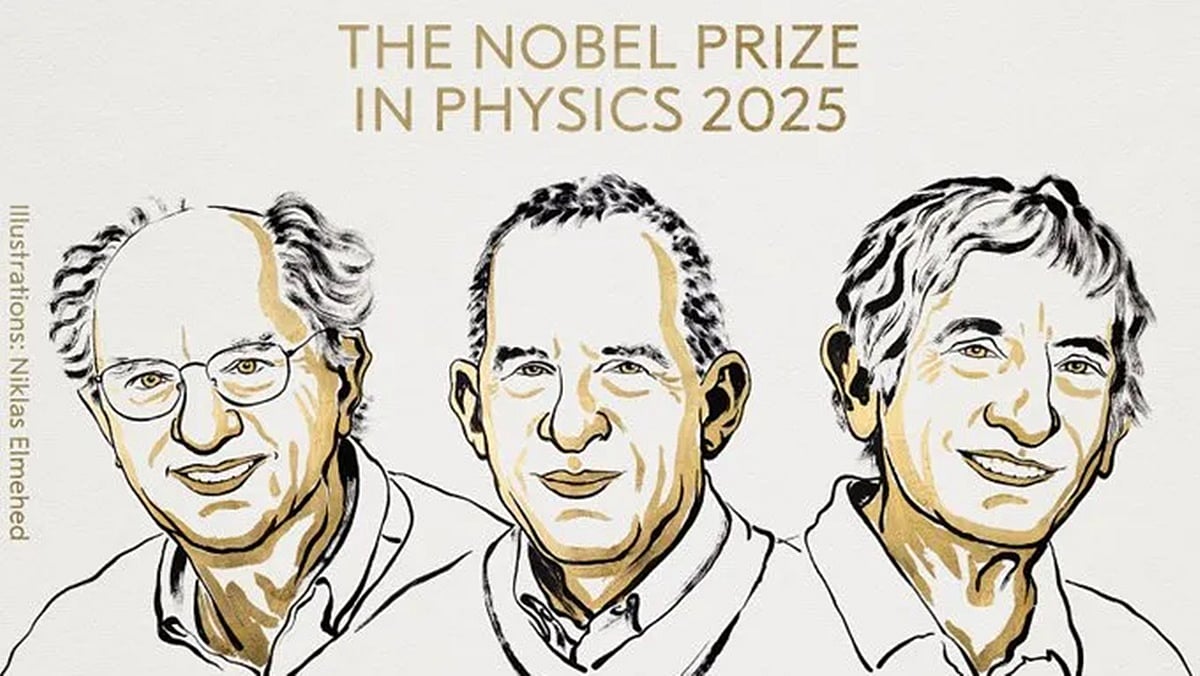 ಮೂವರಿಗೆ ಭೌತಶಾಸ್ತ್ರದ Nobel 2025 ಪ್ರಶಸ್ತಿ