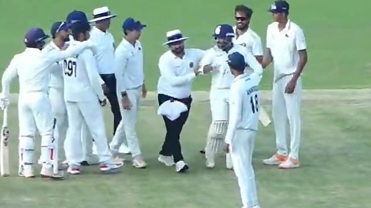 Ranji Trophy: ಮೈದಾನದಲ್ಲಿ ಹೈಡ್ರಾಮಾ; ಸಹ ಆಟಗಾರನತ್ತ ಬ್ಯಾಟ್ ಬೀಸಿದ ಪೃಥ್ವಿ ಶಾ; Video