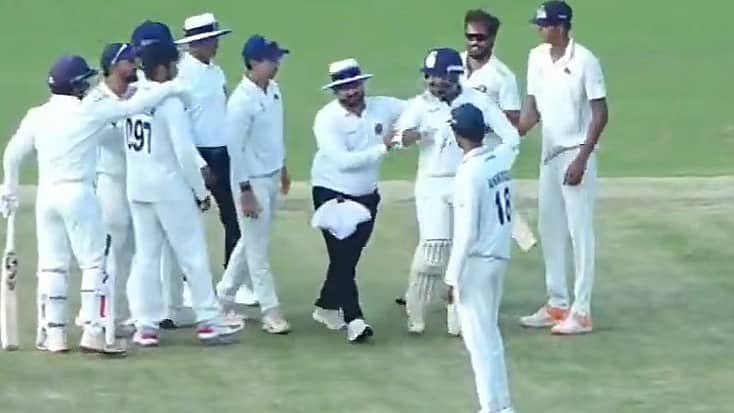 Ranji Trophy: ಮೈದಾನದಲ್ಲಿ ಹೈಡ್ರಾಮಾ; ಸಹ ಆಟಗಾರನತ್ತ ಬ್ಯಾಟ್ ಬೀಸಿದ ಪೃಥ್ವಿ ಶಾ; Video