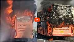ಜೈಸಲ್ಮೇರ್‌ನಲ್ಲಿ ಹೊತ್ತಿ ಉರಿದ ಬಸ್: 15 ಮಂದಿ ಸಜೀವದಹನ; ಕಿಟಕಿಯಿಂದ ಹಾರಿ ಜೀವ ಉಳಿಸಿಕೊಂಡ ಪ್ರಯಾಣಿಕರು, Video!