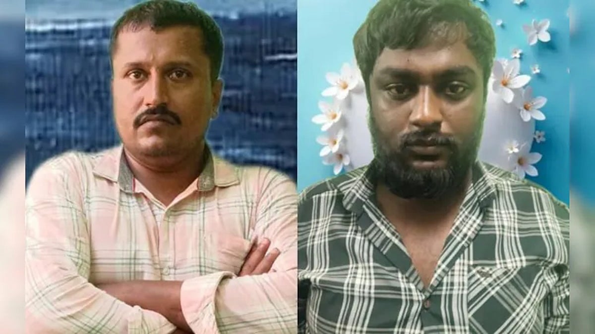 ಬೆಂಗಳೂರು: ಮಹಿಳೆಯ ಬೆರಳು ಕತ್ತರಿಸಿ ಚಿನ್ನಾಭರಣ ದರೋಡೆ ಮಾಡಿದ್ದ ಇಬ್ಬರ ಬಂಧನ
