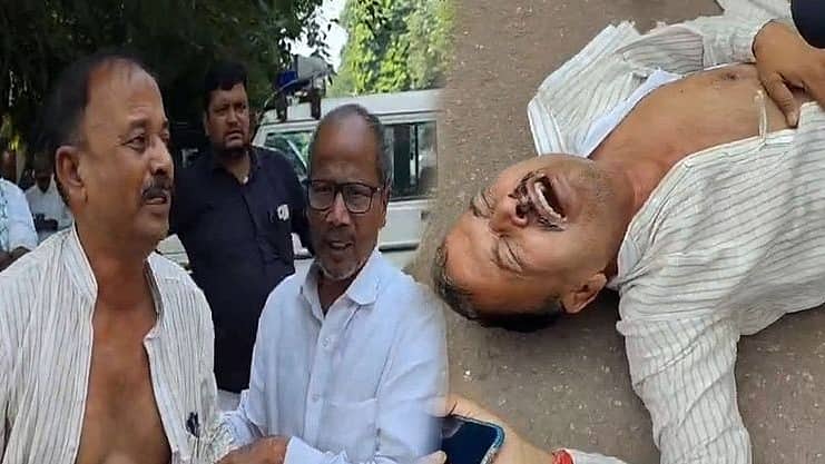 ಲಾಲು ನಿವಾಸದ ಹೊರಗೆ ಹೈಡ್ರಾಮ: 'ನನ್ನ ಕಥೆ ಮುಗಿಯಿತು'; ಬಟ್ಟೆ ಹರಿದುಕೊಂಡು ಗೋಳಾಡಿದ RJD ಟಿಕೆಟ್ ಆಕಾಂಕ್ಷಿ! Video