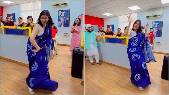 ಆಫೀಸ್ ನಲ್ಲಿ ದೀಪಾವಳಿ ಸಂಭ್ರಮ: ಯುವತಿಯ 'ಮಸ್ತ್ ಡ್ಯಾನ್ಸ್'; 12 ಮಿಲಿಯನ್ ಗೂ ಹೆಚ್ಚು ವೀಕ್ಷಣೆ ಕಂಡ Video!