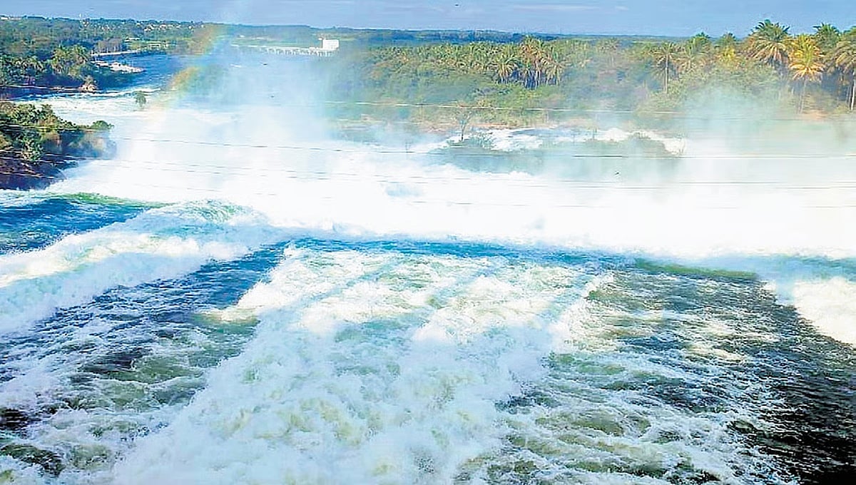 ಕೃಷ್ಣರಾಜ ಸಾಗರಕ್ಕೆ ನಿರಂತರ ಒಳಹರಿವು: ಹೊರಹರಿವು ಹೆಚ್ಚಳ; ಪ್ರವಾಹದ ಎಚ್ಚರಿಕೆ