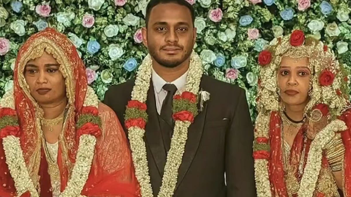 ಚಿತ್ರದುರ್ಗ: ಒಂದೇ ದಿನ ಒಂದೇ ಮಂಟಪದಲ್ಲಿ ಇಬ್ಬರು ಆತ್ಮೀಯ ಸ್ನೇಹಿತೆಯರ ಕೈ ಹಿಡಿದ ಯುವಕ!