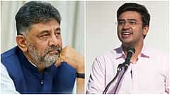 ಟನಲ್ ಯೋಜನೆ ಟ್ರಾಫಿಕ್ ಸಮಸ್ಯೆ ನಿವಾರಣೆಗೆ ಅಂದ್ಕೊಂಡಿದ್ದೆ, ಕಾರಿಲ್ಲದೇ ಮದುವೆಯಾಗದವರ ಸಮಸ್ಯೆ ಪರಿಹಾರಕ್ಕೆ ಅಂತ ಗೊತ್ತಿರ್ಲಿಲ್ಲ: DKS ಹೇಳಿಕೆಗೆ ತೇಜಸ್ವಿ ವ್ಯಂಗ್ಯ