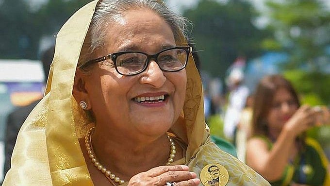 'ಭಾರತದಲ್ಲಿ ಸ್ವತಂತ್ರವಾಗಿ ಧೈರ್ಯದಿಂದ ಬದುಕುತ್ತಿದ್ದೇನೆ, ಬಾಂಗ್ಲಾದೇಶಕ್ಕೆ ಬರಲ್ಲ.. ಆದರೆ..': ಶೇಖ್ ಹಸೀನಾ