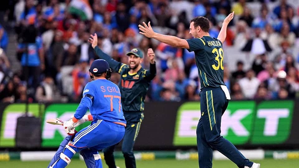 ಎರಡನೇ T20 ಪಂದ್ಯ: ಭಾರತಕ್ಕೆ ಸೋಲಿನ ಬರೆ; ಆಸ್ಟ್ರೇಲಿಯಾಕ್ಕೆ 4 ವಿಕೆಟ್ ಗೆಲುವು!