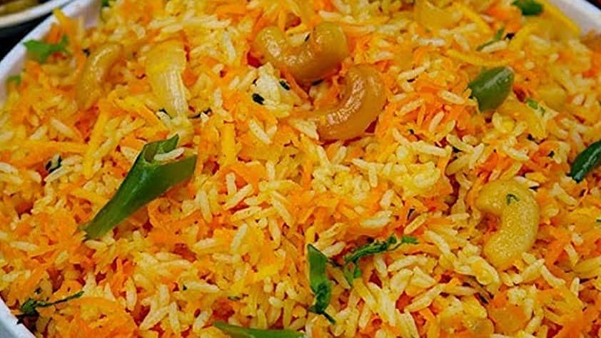 ಕ್ಯಾರೆಟ್ ಬಾತ್ | Carrot rice Recipe in Kannada