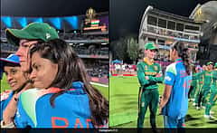 ಭಾರತಕ್ಕೆ ಚೊಚ್ಚಲ ಪ್ರಶಸ್ತಿ: ದಕ್ಷಿಣ ಆಫ್ರಿಕಾ ಆಟಗಾರರ ಸಂತೈಸಿದ ಸ್ಮೃತಿ ಮಂಧಾನ, ಜೆಮಿಮಾ ರೋಡ್ರಿಗಸ್!