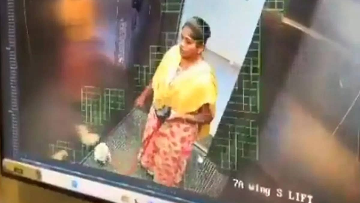 ಬೆಂಗಳೂರು: ಲಿಫ್ಟ್ನಲ್ಲಿ ನಾಯಿಯನ್ನು ನೆಲಕ್ಕೆ ಬಡಿದು ಕೊಂದ ಮಹಿಳೆಯ ಬಂಧನ!