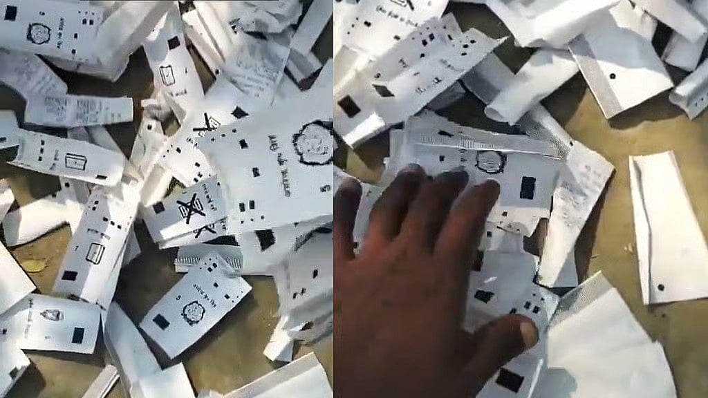 Bihar: ಸಮಸ್ತಿಪುರ ರಸ್ತೆ ಬದಿ VVPAT ಚೀಟಿಗಳ ರಾಶಿ ಪತ್ತೆ; ಸಹಾಯಕ ಚುನಾವಣಾ ಅಧಿಕಾರಿ ಅಮಾನತು! Video