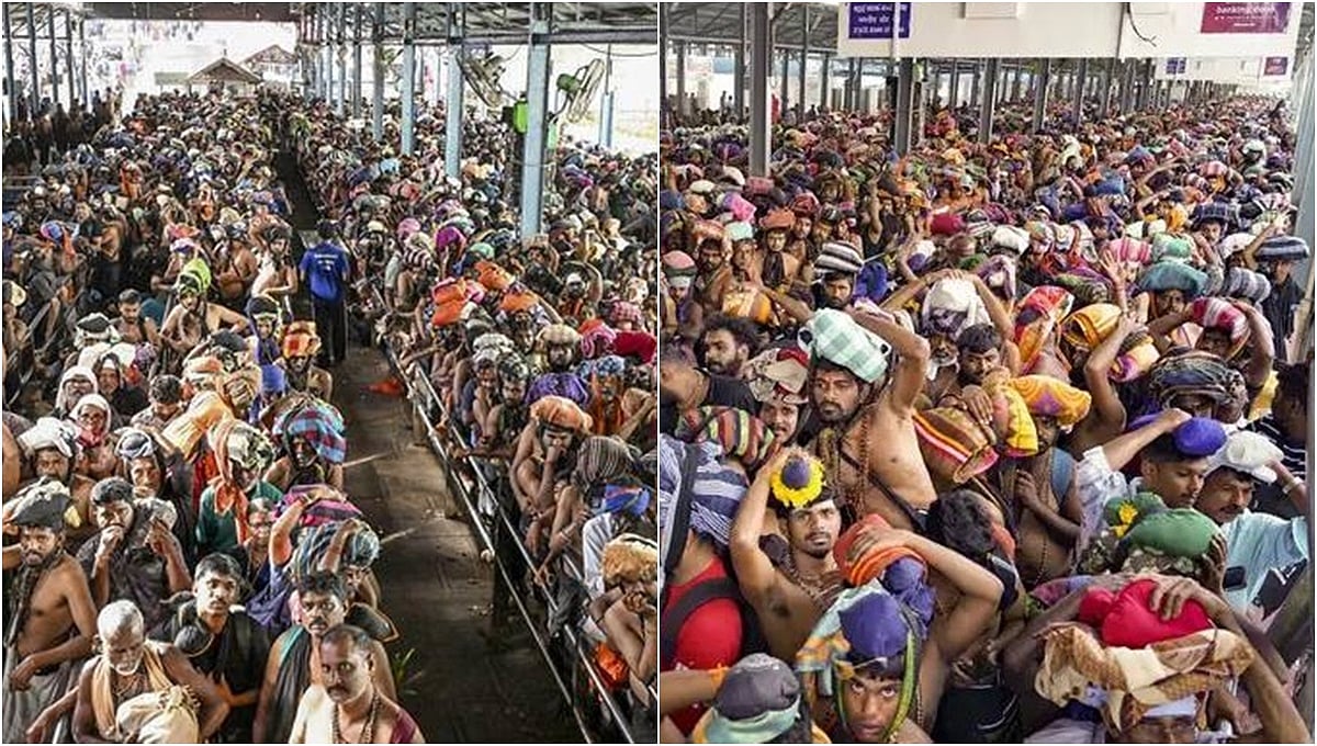 ಶಬರಿಮಲೆಯಲ್ಲಿ ಜನದಟ್ಟಣೆ: ಅಯ್ಯಪ್ಪ ಭಕ್ತರ ಸುರಕ್ಷಿತ, ಸುಗಮ ಸಂಚಾರಕ್ಕಾಗಿ ಕೇರಳಕ್ಕೆ ಕರ್ನಾಟಕ ಸರ್ಕಾರ ಮನವಿ!