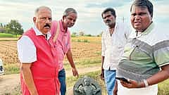 ಬಳ್ಳಾರಿ ಜಿಲ್ಲೆಯಲ್ಲಿ ಅಪರೂಪದ ಸೂರ್ಯ-ಬ್ರಹ್ಮ ವಿಗ್ರಹ ಪತ್ತೆ!
