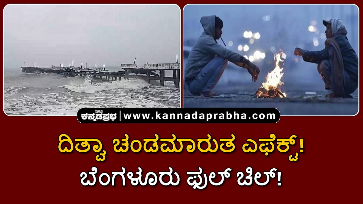 Watch | ದಿತ್ವಾ ಚಂಡಮಾರುತ ಎಫೆಕ್ಟ್! ಬೆಂಗಳೂರು ಫುಲ್ ಚಿಲ್!