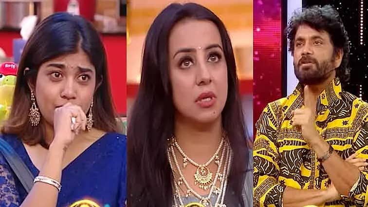 'ಕ್ಷಮೆ ಕೇಳದ ಹೊರತು ಹೊರಗೆ ಕಳಿಸಲ್ಲ': ತೆಲುಗು ಬಿಗ್ ಬಾಸ್ ನಲ್ಲಿ ಹೈಡ್ರಾಮಾ; ನಟಿ ಸಂಜನಾ ಗಲ್ರಾನಿಗೆ ನಟ ನಾಗಾರ್ಜುನ ತಪರಾಕಿ! Video