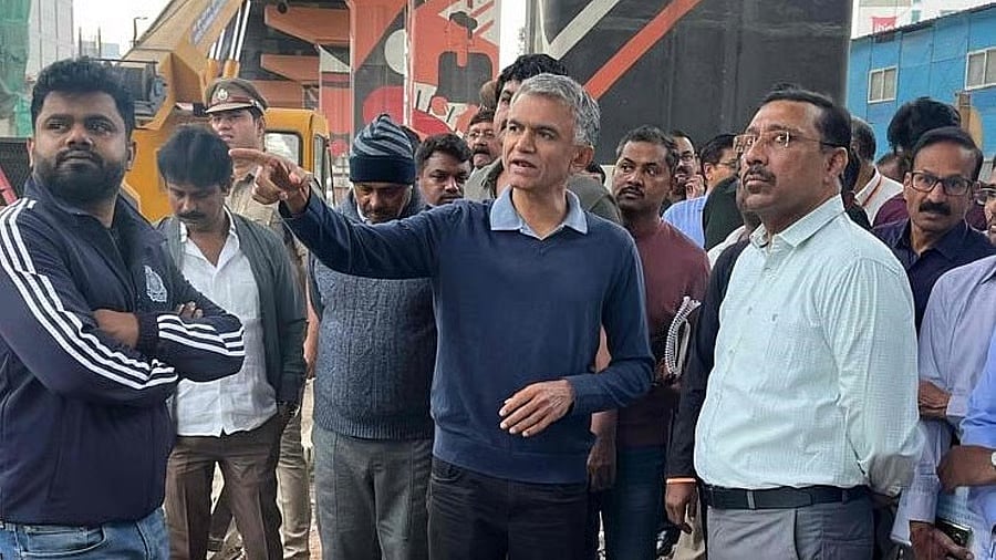 'ಮೆಟ್ರೋ ಪಿಲ್ಲರ್ ನಿರ್ಮಿಸೋದು ರಾಕೆಟ್ ಸೈನ್ಸಾ'?: BMRCL ಅಧಿಕಾರಿಗಳನ್ನು ತರಾಟೆಗೆ ತೆಗೆದುಕೊಂಡ ಸಚಿವ ಕೃಷ್ಣ ಭೈರೇಗೌಡ
