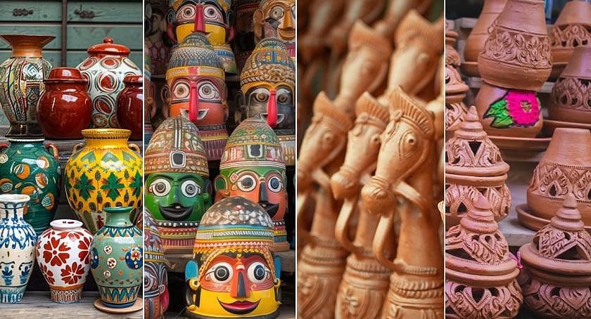 ಟೆರಾಕೋಟಾ ಜೇಡಿಮಣ್ಣಿನ ಕರಕುಶಲತೆ