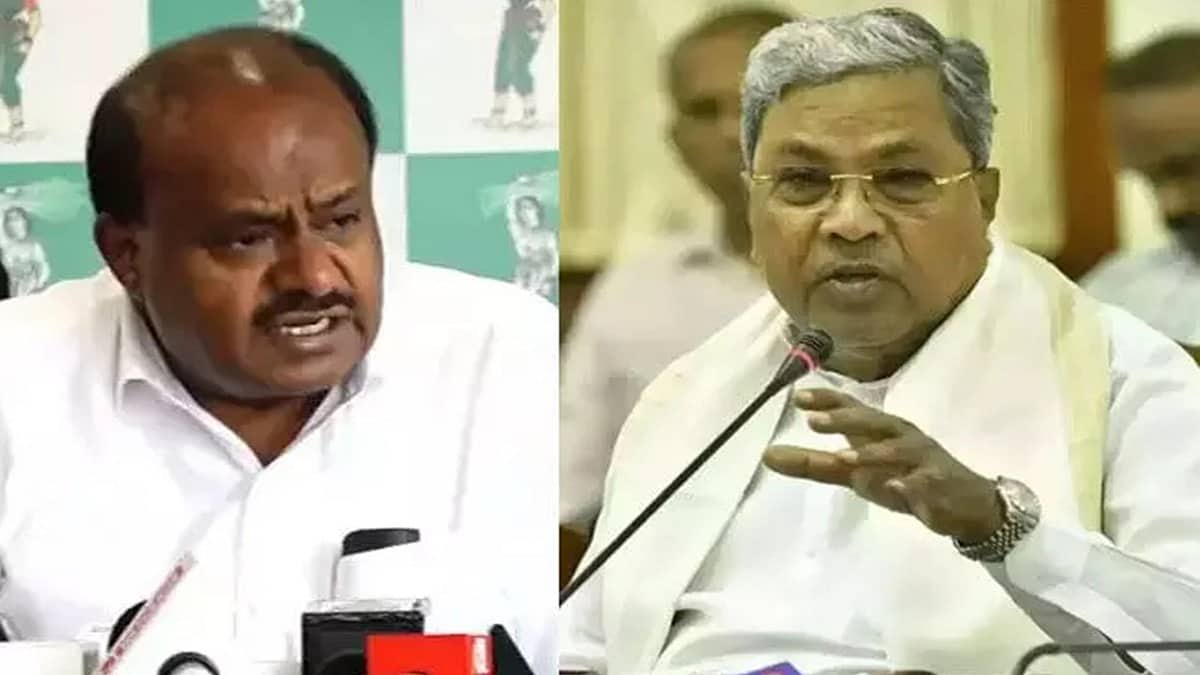 ಮಂಡ್ಯಕ್ಕೆ ನಿಮ್ಮ ಕೊಡುಗೆ ಏನು? ರೈತರಿಗೇನು ಕೊಟ್ಟಿದ್ದೀರಿ?: ಸಿದ್ದರಾಮಯ್ಯಗೆ HDK ಸವಾಲು