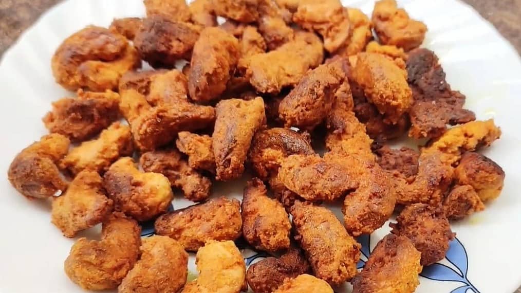 ಗೋಡಂಬಿ ಫ್ರೈ | Cashew nut fry Recipe in Kannada