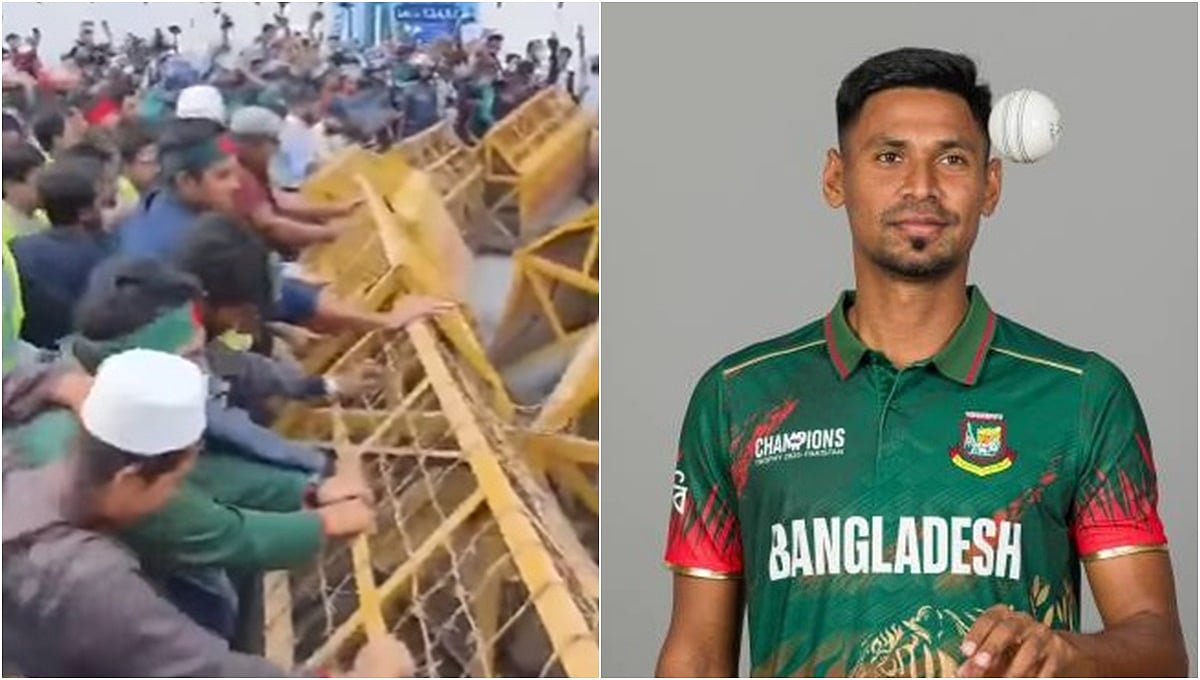 IPL: ಢಾಕಾದಲ್ಲಿ ಭಾರತ ವಿರೋಧಿ ಪ್ರತಿಭಟನೆ; 9 ಕೋಟಿಗೆ ಮುಸ್ತಾಫಿಜುರ್ ಖರೀದಿಸಿದ KKR; BCCI ವಿರುದ್ಧ ನೆಟ್ಟಿಗರ ಆಕ್ರೋಶ!