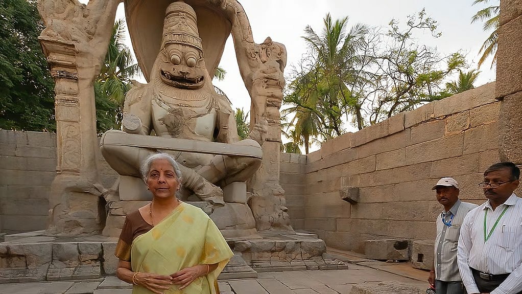 ಹಂಪಿಯ ಕಳಪೆ ನಿರ್ವಹಣೆ: ASI, ಜಿಲ್ಲಾಡಳಿತ ವಿರುದ್ಧ ಕೇಂದ್ರ ಸಚಿವೆ ನಿರ್ಮಲಾ ಸೀತಾರಾಮನ್ ಗರಂ!