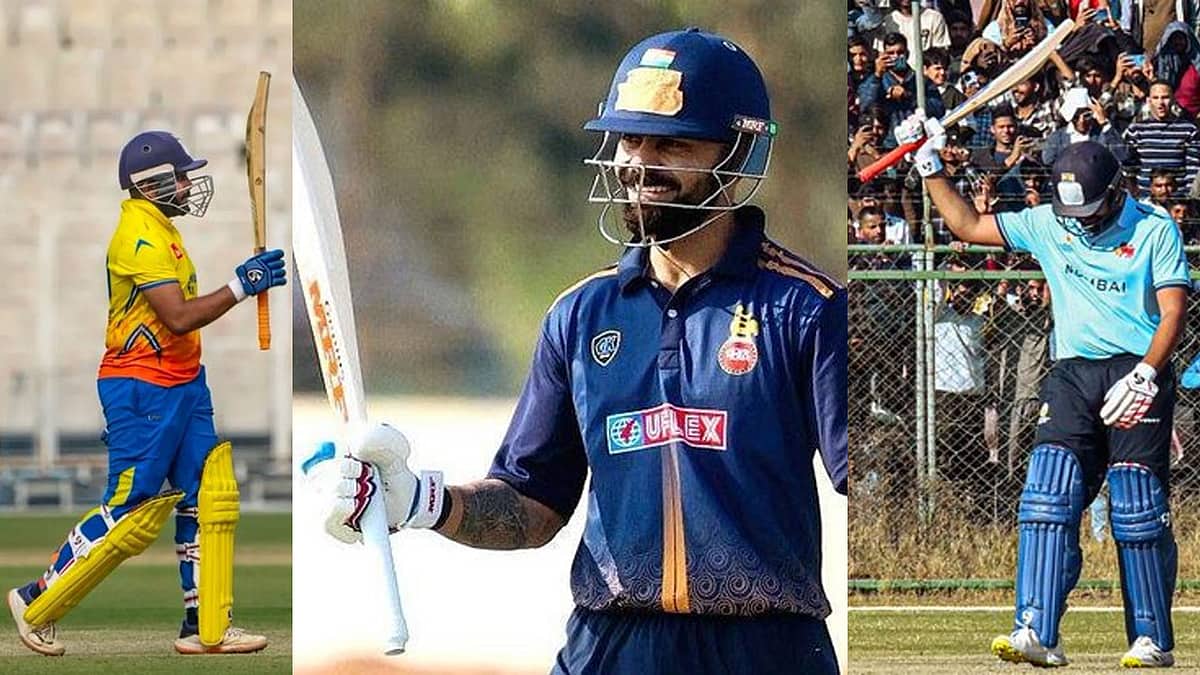Vijay Hazare Trophy: ಕೊಹ್ಲಿ ಮತ್ತೊಂದು ದಾಖಲೆ, ಆಯ್ಕೆದಾರರಿಗೆ ಪೃಥ್ವಿ ಶಾ ಖಡಕ್ ಸಂದೇಶ, ರೋಹಿತ್ ಶರ್ಮಾ ಗೋಲ್ಡನ್ ಡಕೌಟ್..!