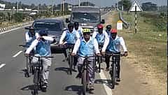 702 ಕಿ.ಮೀ! ಕನ್ಯಾಕುಮಾರಿಗೆ MLA ಸುರೇಶ್ ಕುಮಾರ್ 'ಸೈಕಲ್ ಯಾತ್ರೆ'!