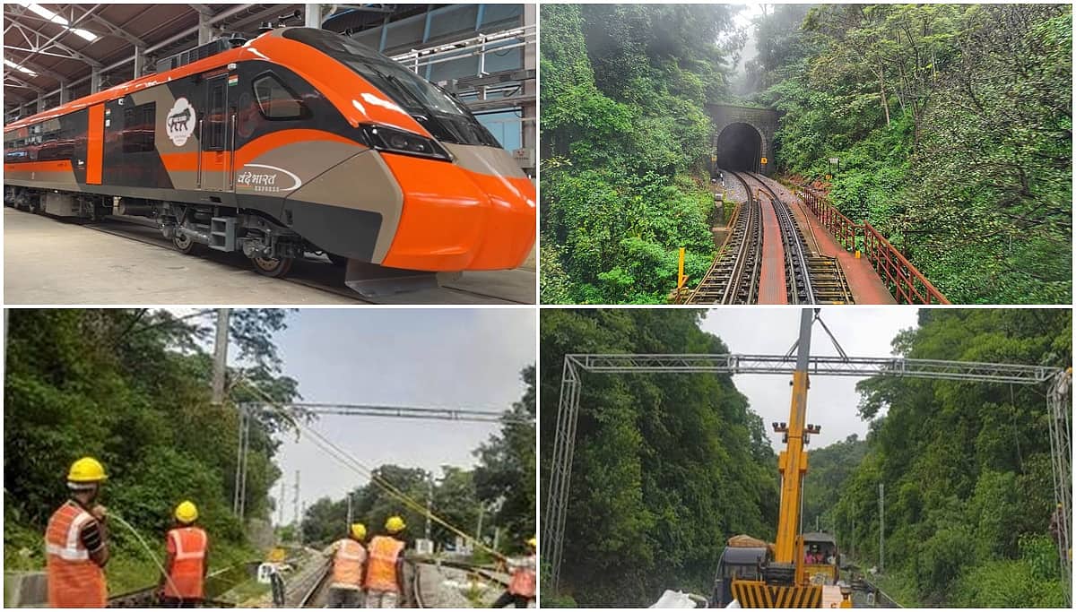 ಸಕಲೇಶಪುರ-ಸುಬ್ರಹ್ಮಣ್ಯ ರೋಡ್ ವಿದ್ಯುದ್ದೀಕರಣ ಕಾಮಗಾರಿ ಪೂರ್ಣ: ಬೆಂಗಳೂರು-ಮಂಗಳೂರು ವಂದೇ ಭಾರತ್ ಎಕ್ಸ್ ಪ್ರೆಸ್ ಸಂಚಾರ