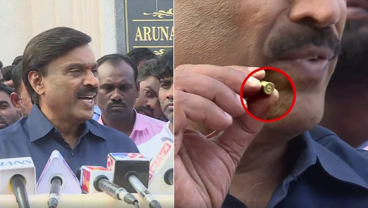 ಬಳ್ಳಾರಿ ಫೈರಿಂಗ್: ಜನಾರ್ದನ ರೆಡ್ಡಿ ನಿವಾಸದಲ್ಲಿ ಮತ್ತೊಂದು ಬುಲೆಟ್ ಪತ್ತೆ!