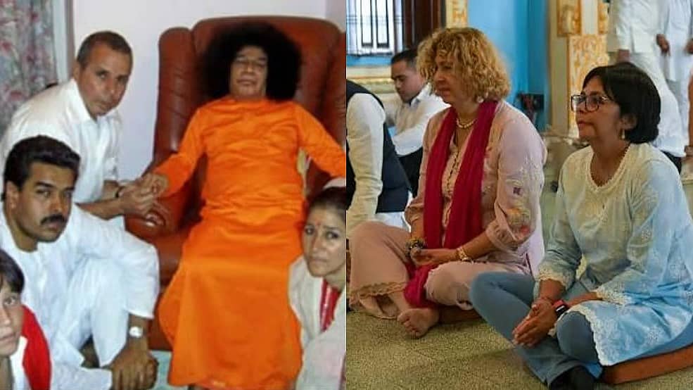 ಪುಟ್ಟಪರ್ತಿ ಸಾಯಿಬಾಬಾ ಪರಮ ಭಕ್ತರಾಗಿದ್ದ ವೆನೆಜುವೆಲಾ ಮಾಜಿ ಅಧ್ಯಕ್ಷ Nicolas Maduro; ಹಳೆ ಫೋಟೋಗಳು ವೈರಲ್!