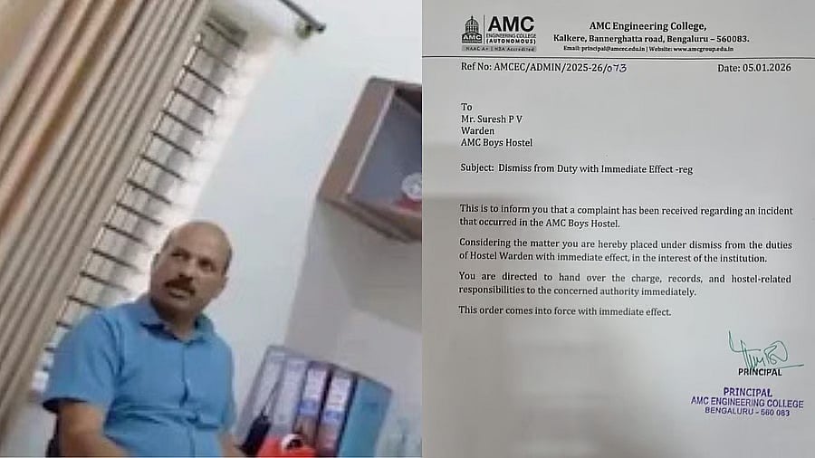 ಬೆಂಗಳೂರು: ಕನ್ನಡಕ್ಕೆ ಅಪಮಾನ, ಹಾಸ್ಟೆಲ್ ವಾರ್ಡನ್ ಬಂಧನ, ಅಮಾನತು!