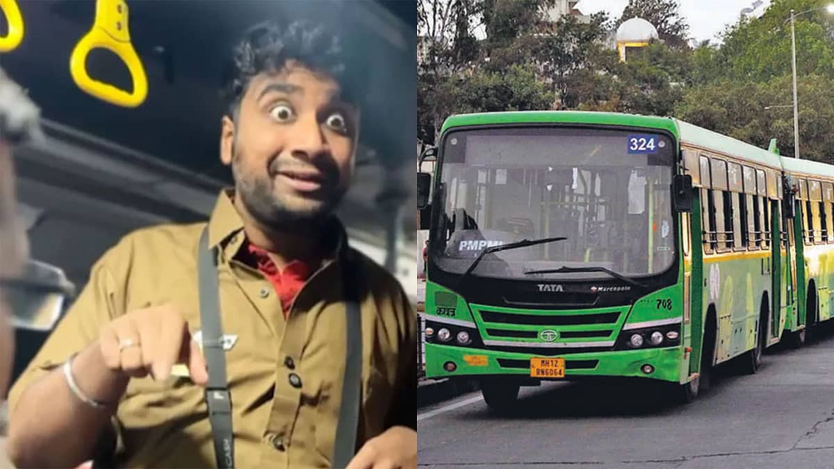 ಸಾರ್ವಜನಿಕ ಬಸ್ ನಲ್ಲಿ ರೀಲ್ಸ್; ಯೂಟ್ಯೂಬರ್ ಗೆ ಬಿತ್ತು 50 ಸಾವಿರ ರೂ ದಂಡ!